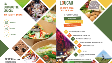 Photo of La Guinguette LOUCAU, un Food Court éphémère et local  à Aix en Provence